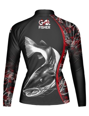 Camiseta de Pesca Feminina Go Fisher Pirarara - GOG 02