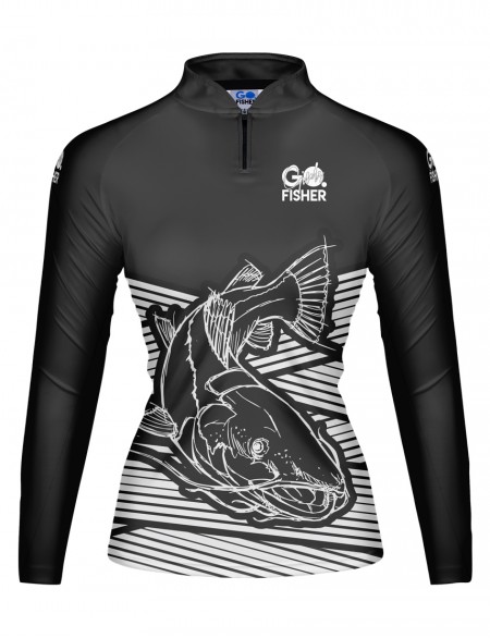 Camiseta de Pesca Feminina Go Fisher Pirarara - GOG 05 - GG