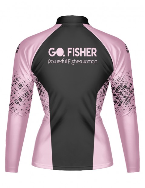 Camiseta de Pesca Feminina Go Fisher Powerful - GOG 06