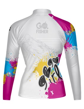 Camiseta de Pesca Feminina Go Fisher Pintado - GOG 08