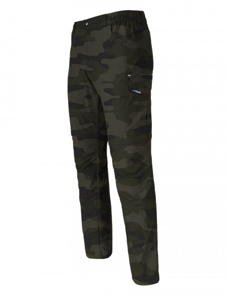 Calça Vira Bermuda Go Xtreme Go fisher UV50 - Camuflada