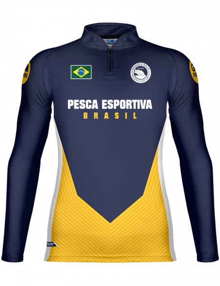 Camiseta de Pesca Go Fisher Action UV Sport Fishing - GF 11 - EXG