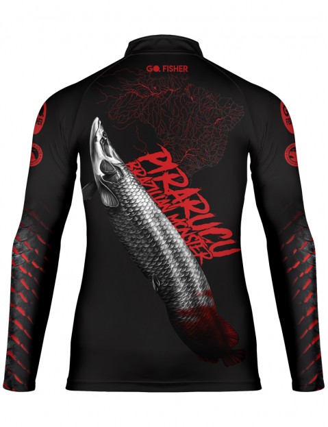 Camiseta de Pesca Go Fisher Action UV Pirarucu - GF 12