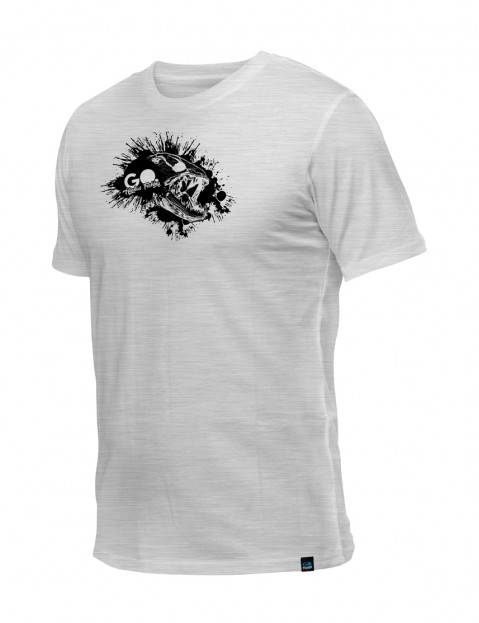 Camiseta Go Fisher casual 100% algodão - Traira - Mescla