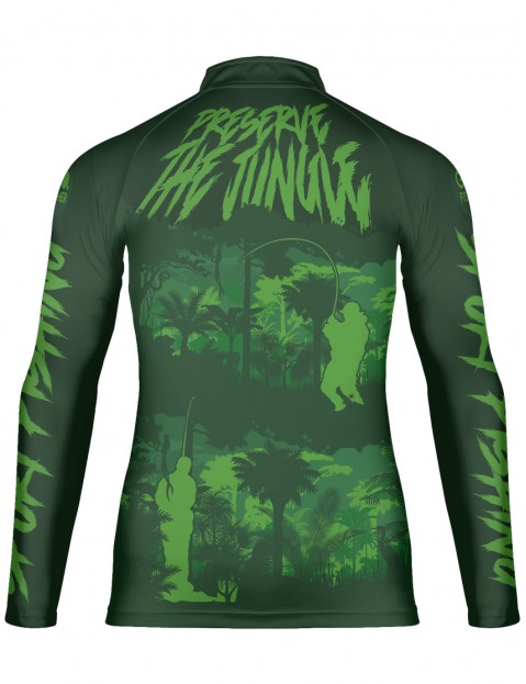 Camiseta De Pesca Go Fisher UV50+ Selva - Personalizada