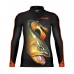 Camiseta de Pesca Go Fisher Action UV Dourado - GF 04 - Personalizada