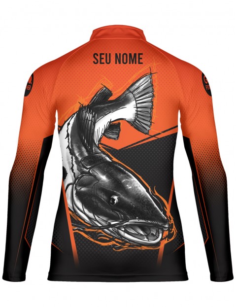 Camiseta de Pesca Go Fisher Action UV Pirarara - GF 05 - Personalizada