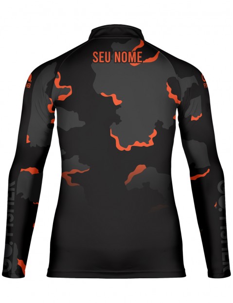 Camiseta de Pesca Go Fisher Action UV Camouflage - GF 07 - Personalizada