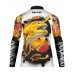 Camiseta De Pesca Go Fisher UV50+ Dourado Limited Edition - Personalizada